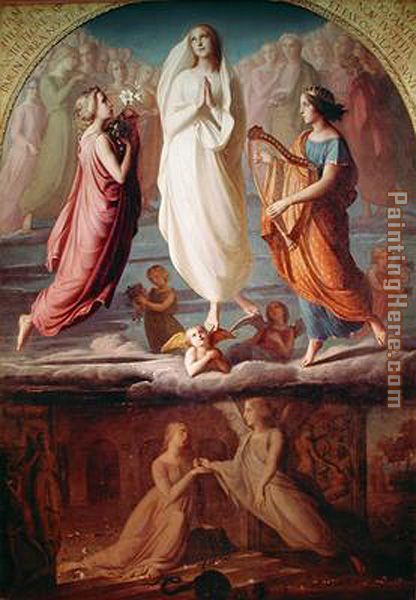 Anne-Francois-Louis Janmot L'assomption de la Vierge